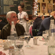 Anatoly Lomachenko (left) at the end of the team meal.